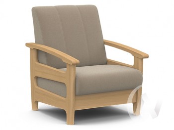 Кресло для отдыха Омега (бук лак/CATANIA LATTE) в Новомихайловке - novomihajlovka.mebel54.com | фото