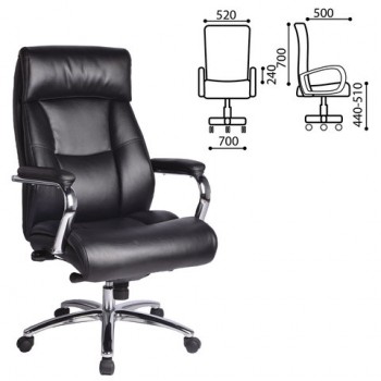 Кресло офисное BRABIX Phaeton EX-502 в Новомихайловке - novomihajlovka.mebel54.com | фото