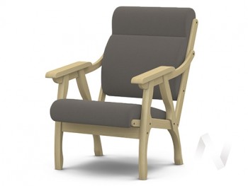 Кресло Вега-10 (бесцветный лак/ULTRA STONE) в Новомихайловке - novomihajlovka.mebel54.com | фото
