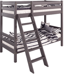 Кровать Соня вариант 10 двухъярусная с наклонной лестницей Лаванда в Новомихайловке - novomihajlovka.mebel54.com | фото