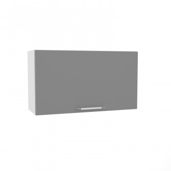 Ройс ВПГ 800 Шкаф верхний горизонтальный высокий (Графит софт/корпус Серый) в Новомихайловке - novomihajlovka.mebel54.com | фото