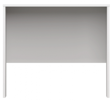 Стол письменный Кастор 800мм белый в Новомихайловке - novomihajlovka.mebel54.com | фото